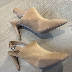 Tahari High Heel Slingback Mule